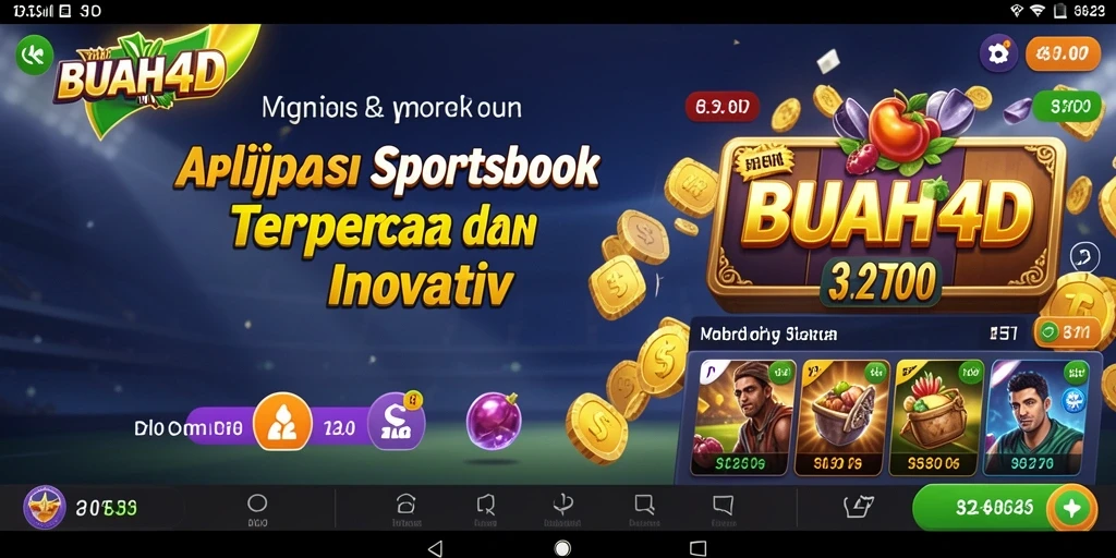 Tampilan BUAH4D dalam gameplay taruhan olahraga yang menarik.