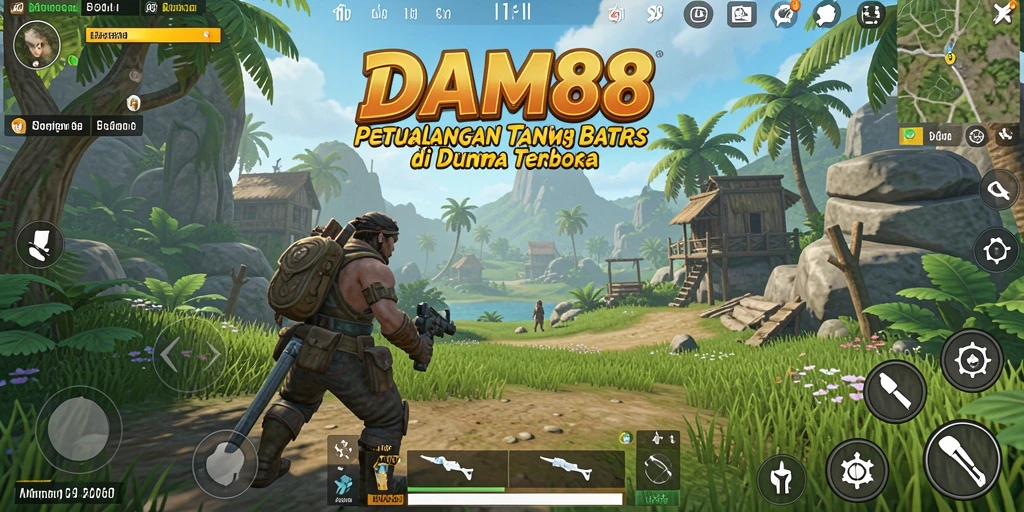 Tampilan gameplay DAM88 yang memukau dalam dunia Open World.
