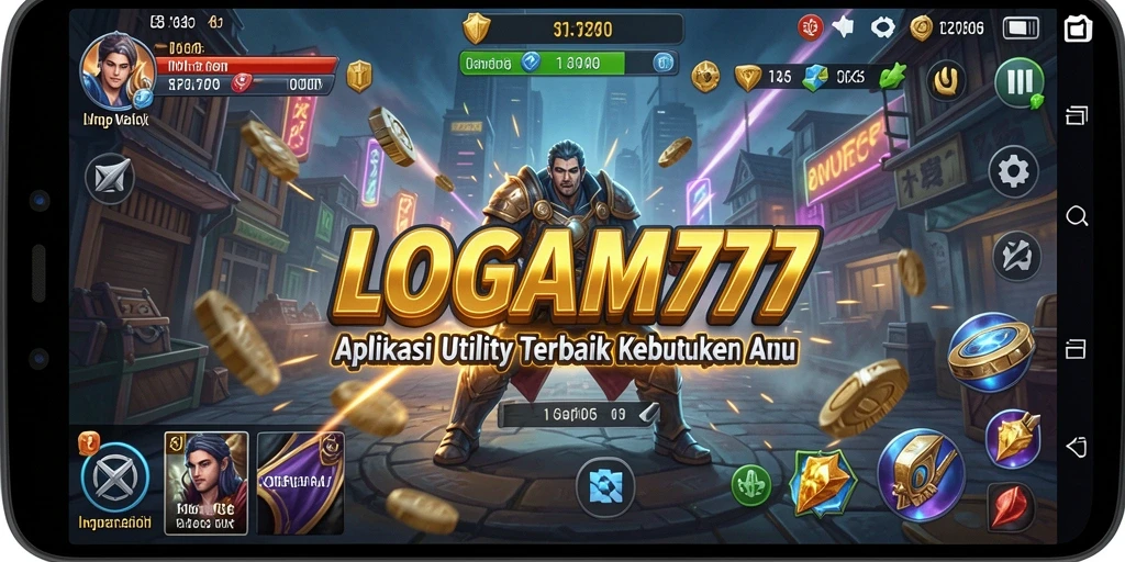 Tampilan antarmuka LOGAM777 yang intuitif dan menarik.