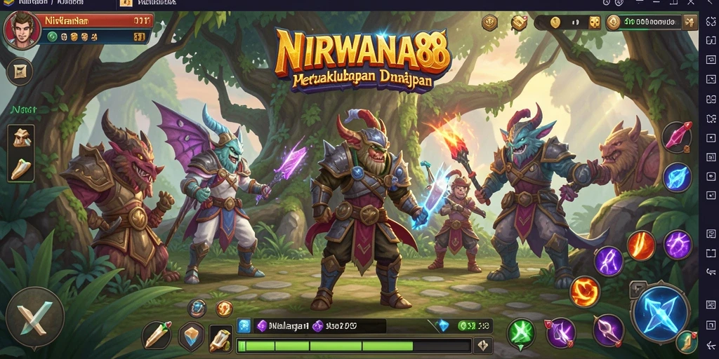 Tampilan gameplay menarik di dalam <strong>NIRWANA88</strong> yang penuh petualangan RPG.