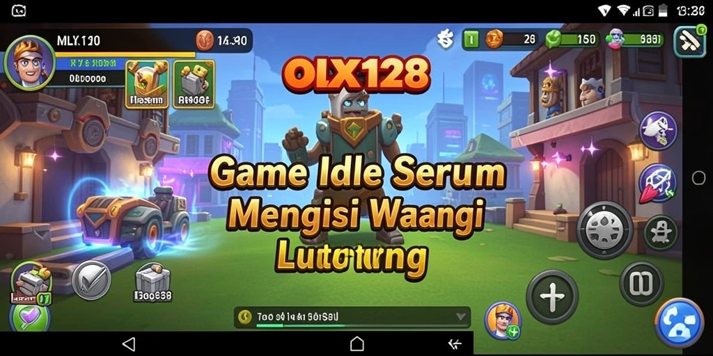 Screenshot gameplay <strong>OLX128</strong> menampilkan proses pengembangan bisnis yang seru.