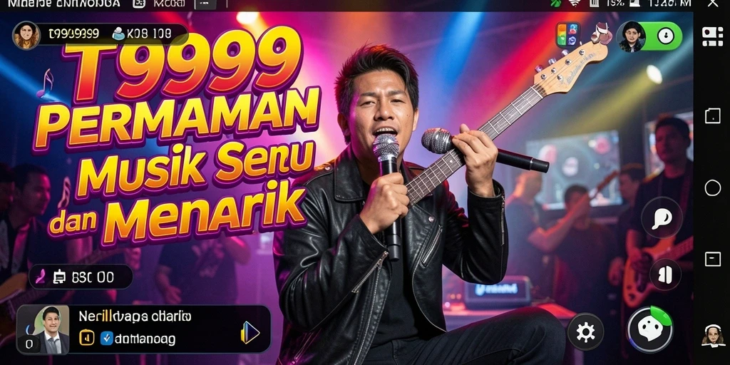 Tampilan gameplay <strong>T9999</strong> yang seru dan penuh warna.
