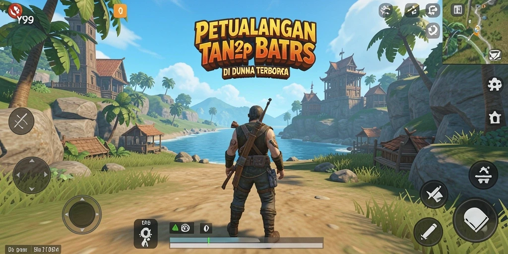 Tangkapan layar Y89 menampilkan gameplay dunia terbuka yang mengesankan.